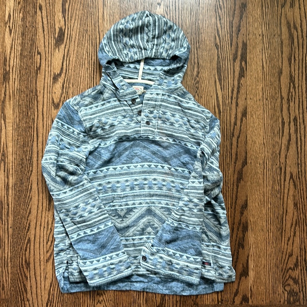 Faherty Men’s Poncho/hoodie (M)